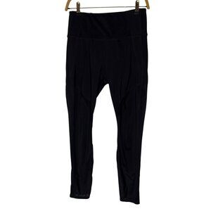 Athleta High-Rise Precision 7/8 Tight Black Leggings Size M